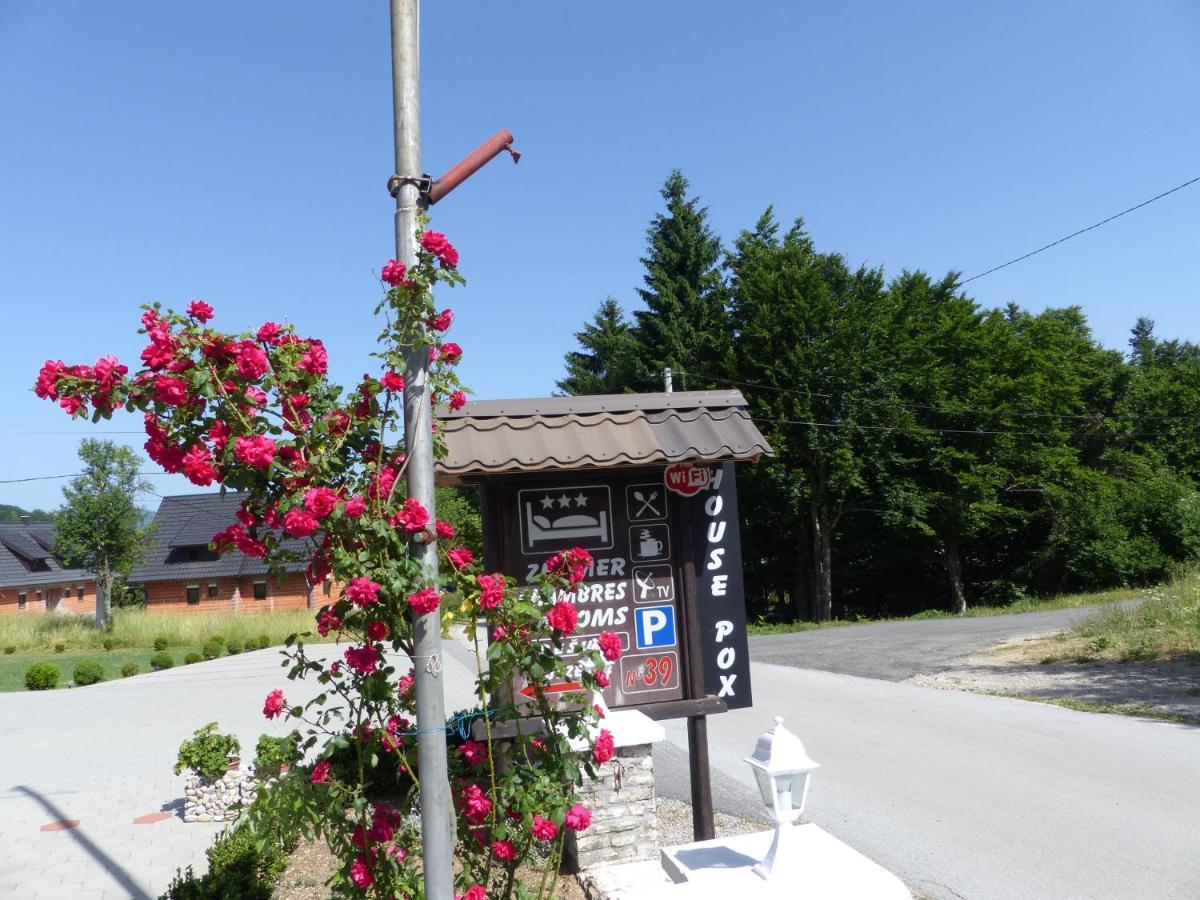 House Pox Otel Plitvička Jezera Dış mekan fotoğraf